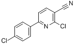 CAS 登录号：84596-41-8， 2-氯-6-(4-氯苯基)烟腈