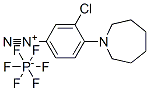 CAS#: 84604-32-0, 3-Chloro-4-(Hexahydro-1H-Azepin-1-Yl)Benzenediazonium Hexafluorophosphate