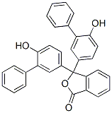 CAS 登录号:84627-12-3, 3,3-二(4-羟基-3-苯基-苯基)异苯并呋喃-1-酮