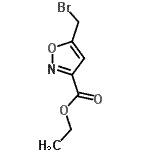CAS 登录号：84654-29-5， 乙基5-(溴甲基)-1,2-恶唑-3-羧酸酯