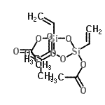 CAS 登录号：84682-37-1， 1,3-二乙烯基-1,1,3,3-二硅氧烷四基四乙酸酯