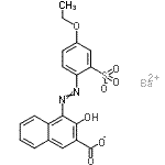 CAS#: 84696-57-1, Barium 4-[(4-ethoxy-2-sulfonatophenyl)diazenyl]-3-hydroxy-2-naphthoate