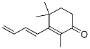 CAS 登录号：84696-84-4， 3-(1,3-丁二烯基)-2,4,4-三甲基环己-2-烯-1-酮