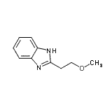 CAS 登录号：84700-32-3， 2-(2-甲氧基乙基)-1H-苯并咪唑