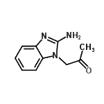 CAS#: 84705-05-5, 1-(2-Amino-1H-benzimidazol-1-yl)acetone