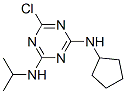 CAS#: 84712-76-5, 6-Chloro-N-Cyclopentyl-N'-Isopropyl-1,3,5-Triazine-2,4-Diamine