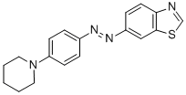 CAS#: 84713-38-2, 6-(4-N-Piperidinylphenyl)Azobenzothiazole