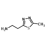 CAS#: 847155-17-3, 2-(5-Methyl-1,3,4-thiadiazol-2-yl)ethanamine