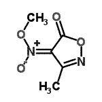 CAS 登录号：84735-87-5， (Z)-3-甲基-4-(甲基-乙酰基i-硝基)-5(4H)-异恶唑酮