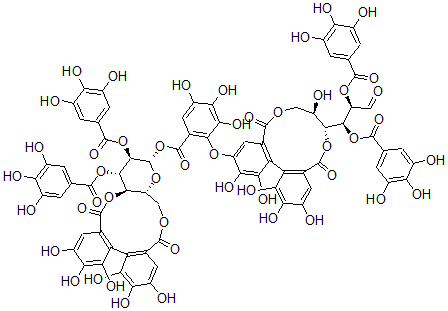CAS 登录号：84744-51-4， 玫瑰鞣质 E