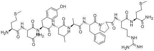 CAS#: 84746-43-0, Methionyl-asparaginyl-tyrosyl-leucyl-alanyl-phenylalanyl-prolyl-arginyl-methioninamide