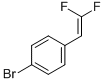 CAS 登录号：84750-93-6， 1-溴-4-(2,2-二氟乙烯基)苯