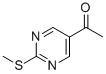 CAS 登录号：84755-29-3， 1-[2-(甲硫基)-5-嘧啶基]-乙酮