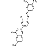 CAS#: 847685-85-2, 4-[(E)-{2-Chloro-4-[(E)-(4-methyl-2-nitrophenyl)diazenyl]phenyl}diazenyl]-2-methylaniline