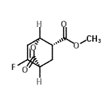 CAS#: 847823-64-7, Methyl (1R,4R,6R)-8-fluoro-3-oxo-2-oxabicyclo[2.2.2]oct-7-ene-6-carboxylate