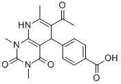 CAS#: 848029-08-3, 4-(6-Acetyl-1,2,3,4,5,8-Hexahydro-1,3,7-Trimethyl-2,4-Dioxopyrido[2,3-d]Pyrimidin-5-Yl)-Benzoic Acid