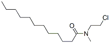 CAS 登录号：84803-68-9， N-(2-氯乙基)-N-甲基十二碳酰胺