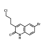 CAS#: 848170-40-1, 6-Bromo-3-(3-chloropropyl)-2(1H)-quinolinone