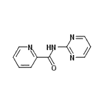 CAS 登录号：848308-21-4， N-(2-嘧啶基)-2-吡啶甲酰胺
