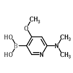 CAS#: 848360-78-1, [6-(Dimethylamino)-4-methoxy-3-pyridinyl]boronic acid