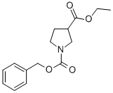 CAS#: 848413-99-0, 1,3-Pyrrolidinedicarboxylic Acid, 3-Ethyl 1-(Phenylmethyl) Ester