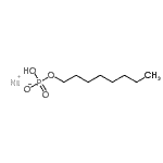 CAS#: 84843-36-7, Sodium octyl hydrogen phosphate