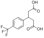 CAS#: 848611-89-2, 3-[4-(Trifluoromethyl)Phenyl]Pentanedioic Acid