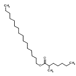 CAS 登录号：84878-28-4， 十六烷基2-甲基庚烷酸酯