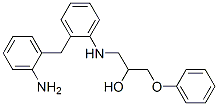 CAS#: 84878-42-2, 1-[[[(Aminophenyl)Methyl]Phenyl]Amino]-3-Phenoxypropan-2-Ol