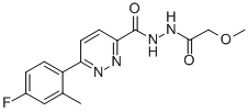CAS#: 848953-33-3, 6-(4-Fluoro-2-Methylphenyl)-3-Pyridazinecarboxylic Acid 2-(Methoxyacetyl)Hydrazide