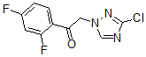 CAS#: 849003-68-5, 2-(3-Chloro-1H-1,2,4-Triazole-1-yl)-1-(2,4-Difluorophenyl)Ethanone