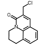CAS#: 849021-07-4, 6-(Chloromethyl)-2,3-dihydro-1H,5H-pyrido[3,2,1-ij]quinolin-5-one