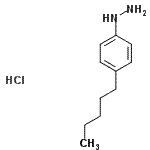 CAS#: 849021-13-2, (4-Pentylphenyl)hydrazine hydrochloride (1:1)