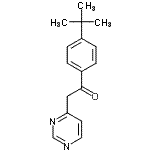 CAS#: 849021-29-0, 1-[4-(2-Methyl-2-propanyl)phenyl]-2-(4-pyrimidinyl)ethanone