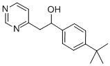 CAS 登录号：849021-31-4， 1-(4-叔丁基苯基)-2-嘧啶-4-基乙醇