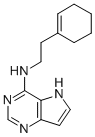 CAS 登录号：84905-70-4， N-(2-(1-环己烯-1-基)乙基)-5H-吡咯并(3,2-d)嘧啶-4-胺