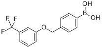 CAS 登录号：849062-03-9， B-[4-[[3-(三氟甲基)苯氧基]甲基]苯基]-硼酸
