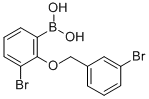 CAS#: 849062-27-7, B-[3-Bromo-2-[(3-bromophenyl)methoxy]phenyl]-Boronic acid