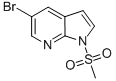 CAS 登录号：849068-04-8， 5-溴-1-(甲基磺酰基)-1H-吡咯并[2,3-b]吡啶