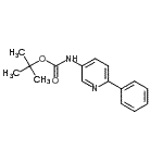 CAS#: 849353-27-1, 2-Methyl-2-propanyl (6-phenyl-3-pyridinyl)carbamate
