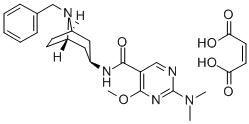 CAS#: 84936-78-7, N-(8-Benzyl-3-beta-Nortropanyl)-2-(Dimethylamino)-4-Methoxy-5-Pyrimidinecarboxamide Monomaleate