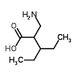 CAS#: 849500-80-7, 2-(Aminomethyl)-3-ethylpentanoic acid