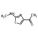 CAS#: 849547-44-0, 1-[2-(Methylamino)-1,3-thiazol-4-yl]ethanone