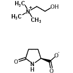 CAS 登录号：84962-41-4， 2-羟基-N,N,N-三甲基乙铵(2S)-5-氧代-2-吡咯烷羧酸酯