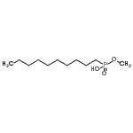 CAS#: 84962-72-1, Methyl hydrogen decylphosphonate