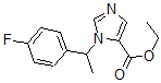 CAS 登录号：84962-75-4， (±)-1-[1-(4-氟苯基)乙基]-1H-咪唑-4-羧酸乙酯