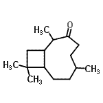 CAS#: 84963-17-7, 2,6,10,10-Tetramethylbicyclo[7.2.0]undecan-3-one