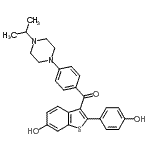 CAS#: 849662-80-2, [6-Hydroxy-2-(4-hydroxyphenyl)-1-benzothiophen-3-yl][4-(4-isopropyl-1-piperazinyl)phenyl]methanone