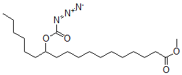 CAS 登录号：84979-89-5， 12-O-(叠氮基甲酰基)硬脂酸甲酯