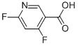 CAS 登录号：849937-91-3， 4,6-二氟烟酸